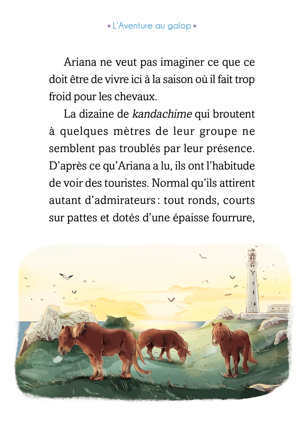 Frigobloc L'Aventure au Galop Tome 2 Japon roman cheval 8 ans