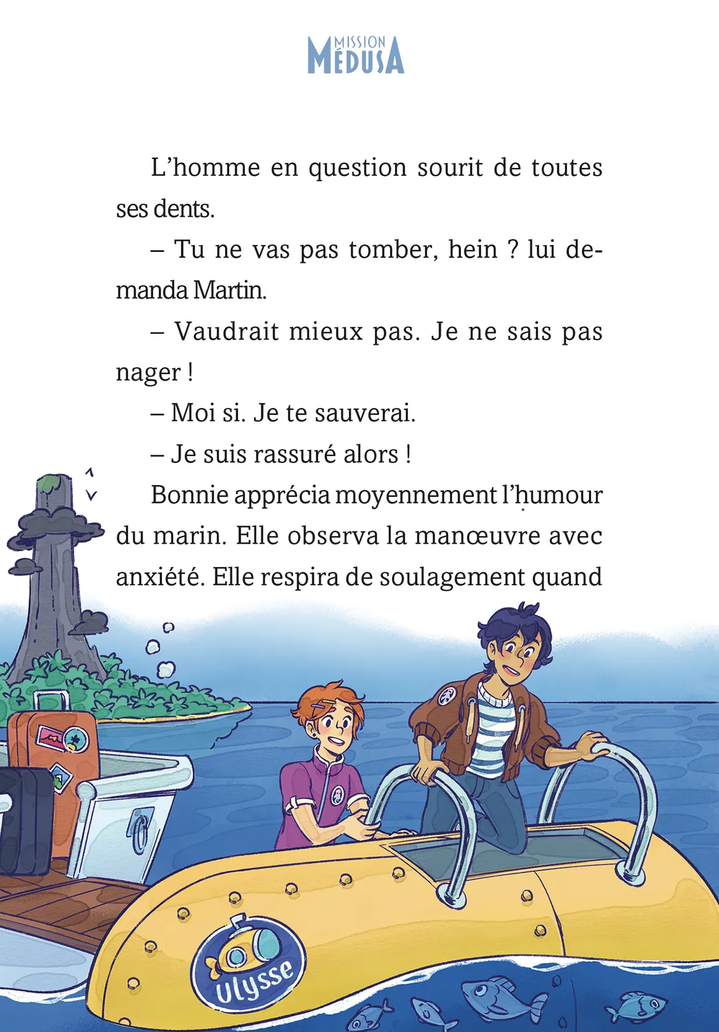 Frigobloc Mission Médusa Danger sous les mers tome 1 roman