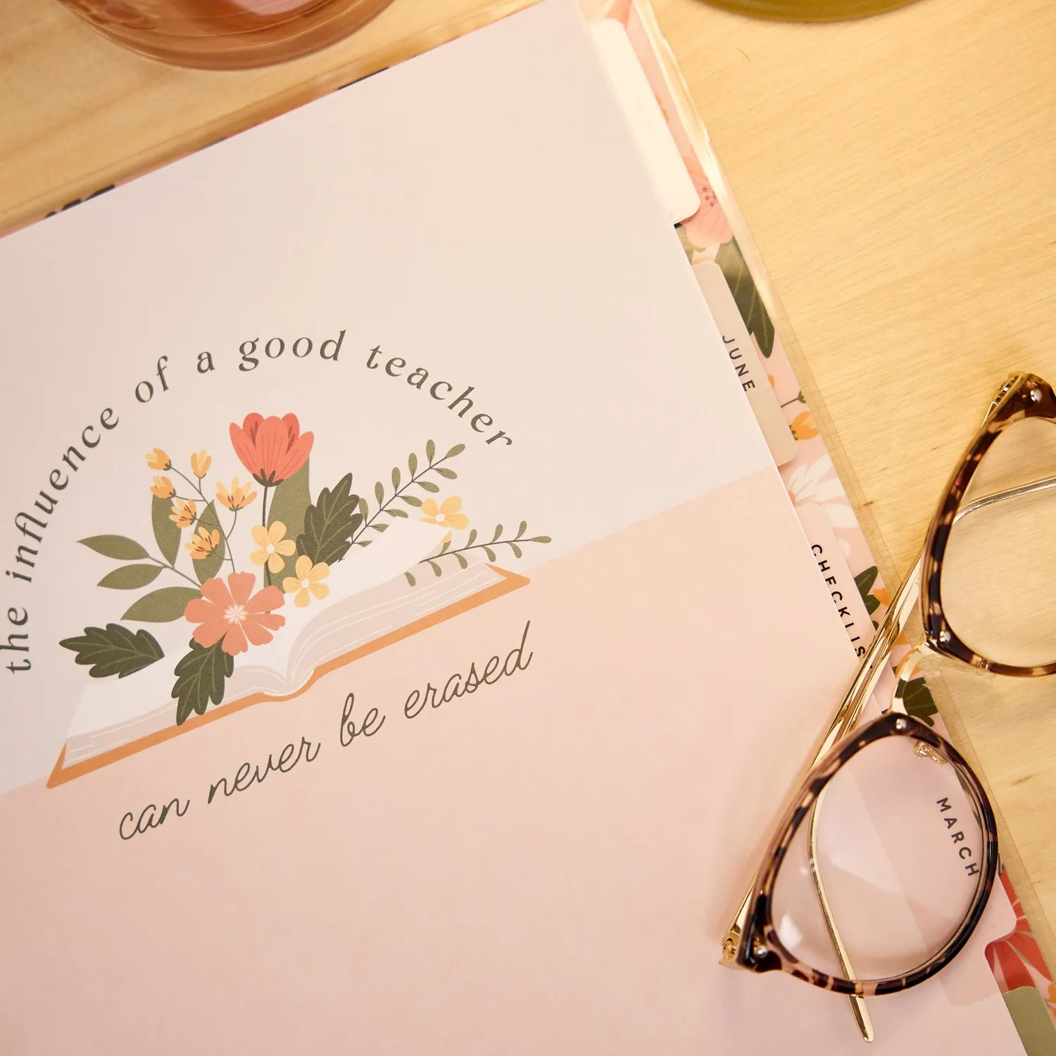 Happy Planner Reading Hour agenda professeur 2026-2027 big