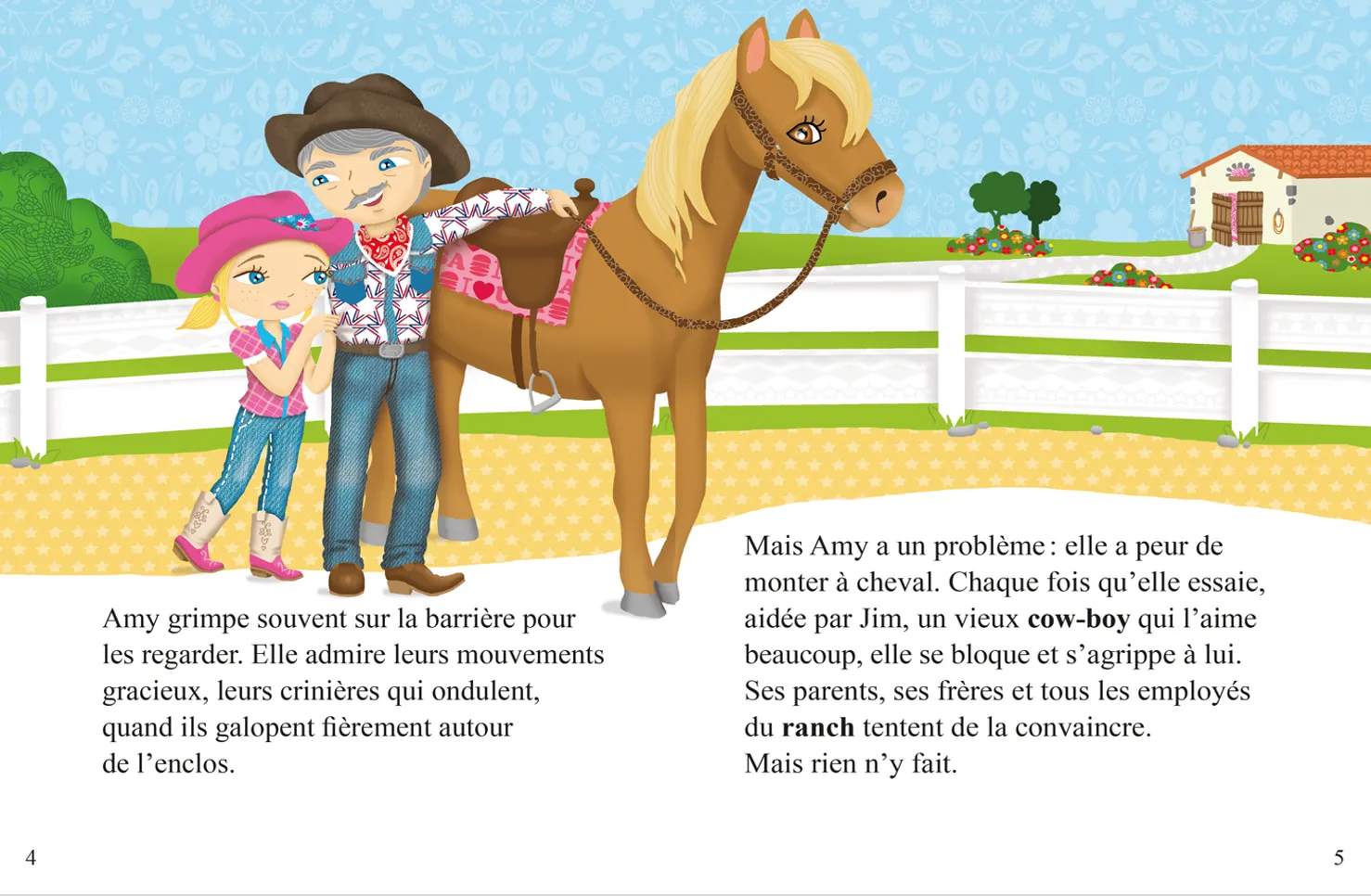 Minimiki Le joli poulain d'Amy livre dès 6 ans ranch