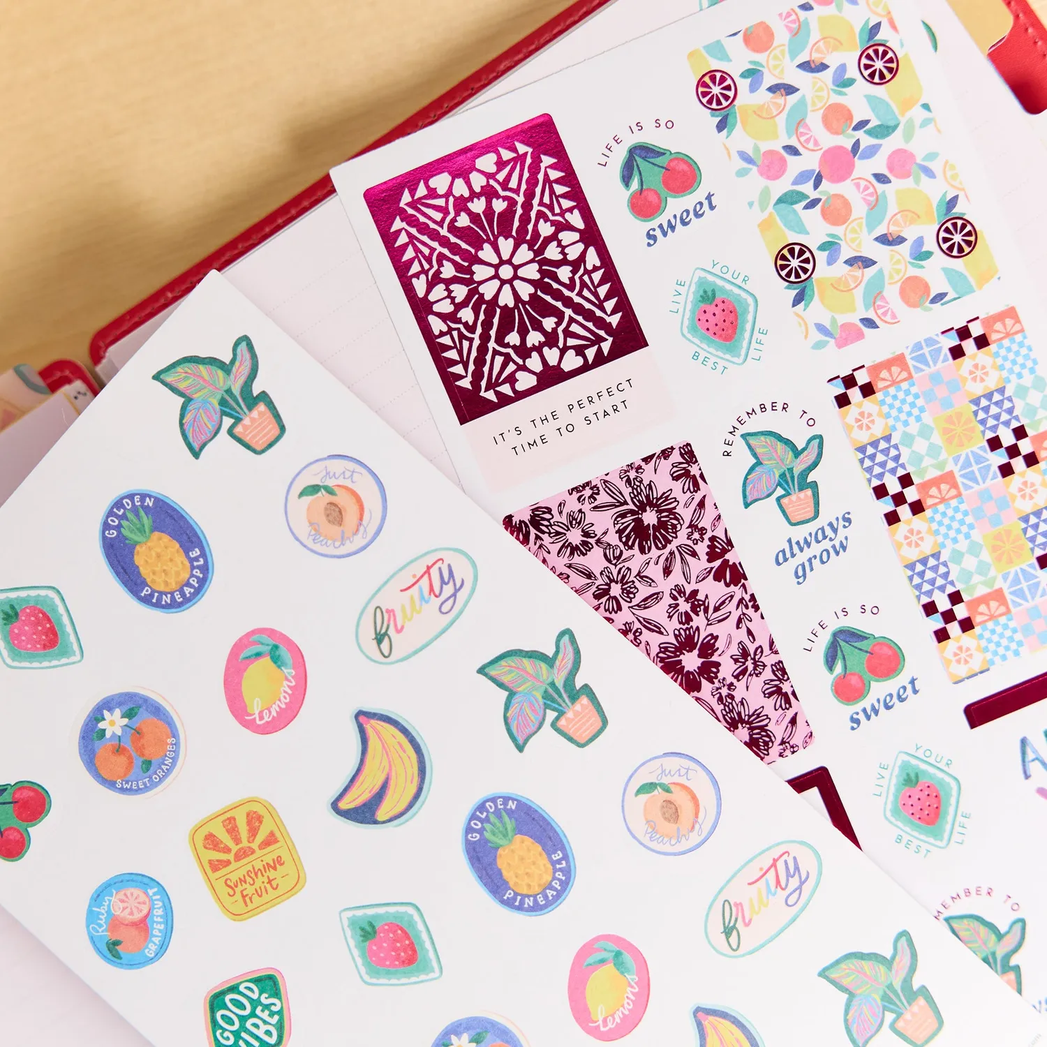 Me & my big ideas Happy Sunshine Splash accessoires planner Classic