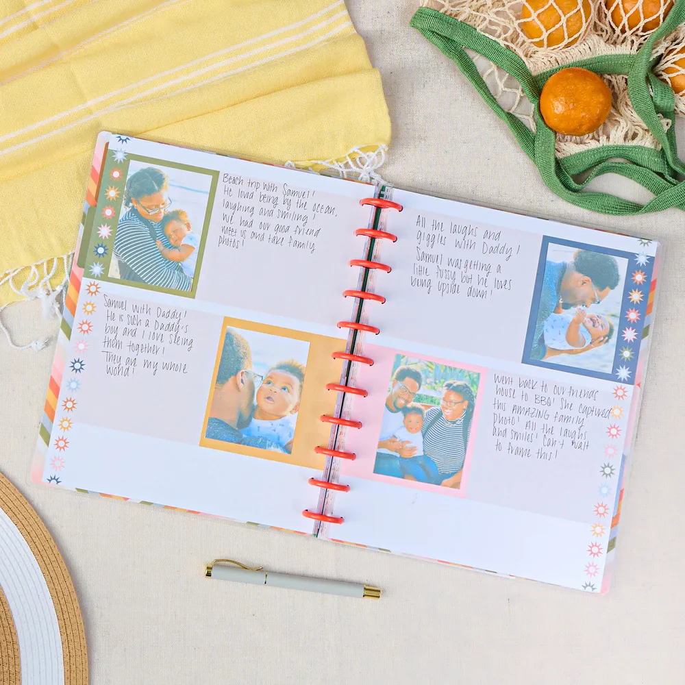 Happy Planner Simple Joys journal photo Big 80 feuilles