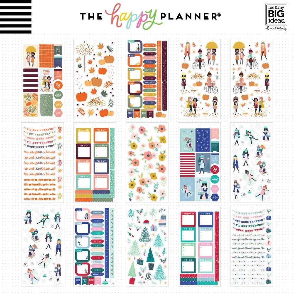 Happy Planner Squad Goals stickers value pack x819 confiance