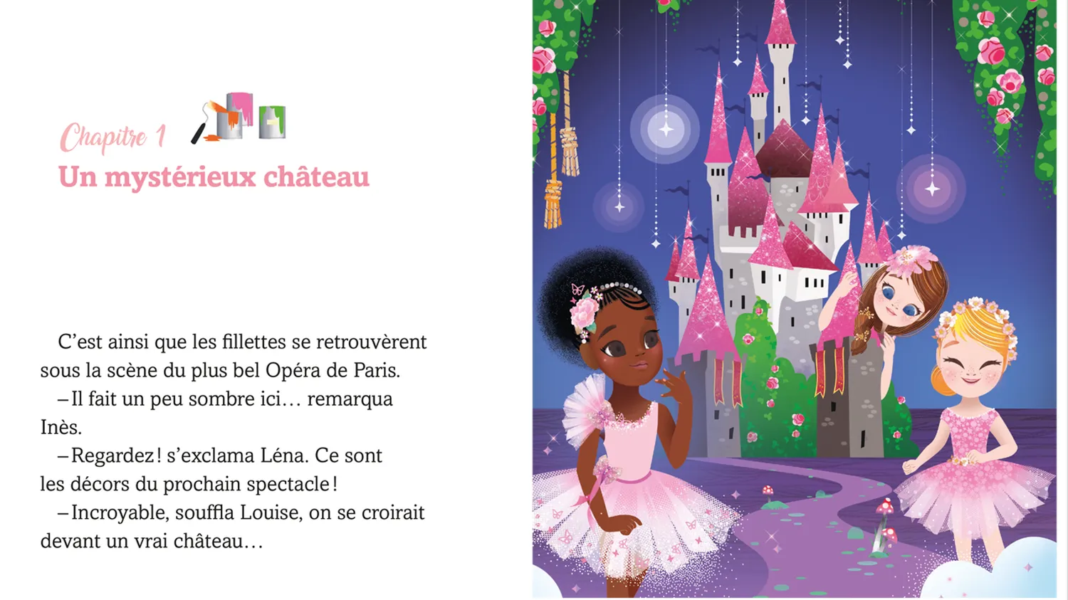 Frigobloc Une deux trois Danseuses Tome 5 roman danse 6 ans
