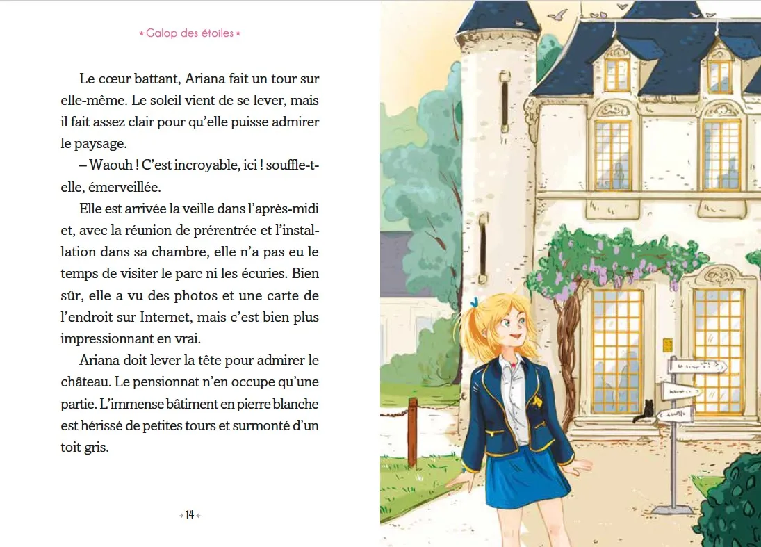 Frigobloc Le Galop des Etoiles Tome 1 roman cheval 8 ans