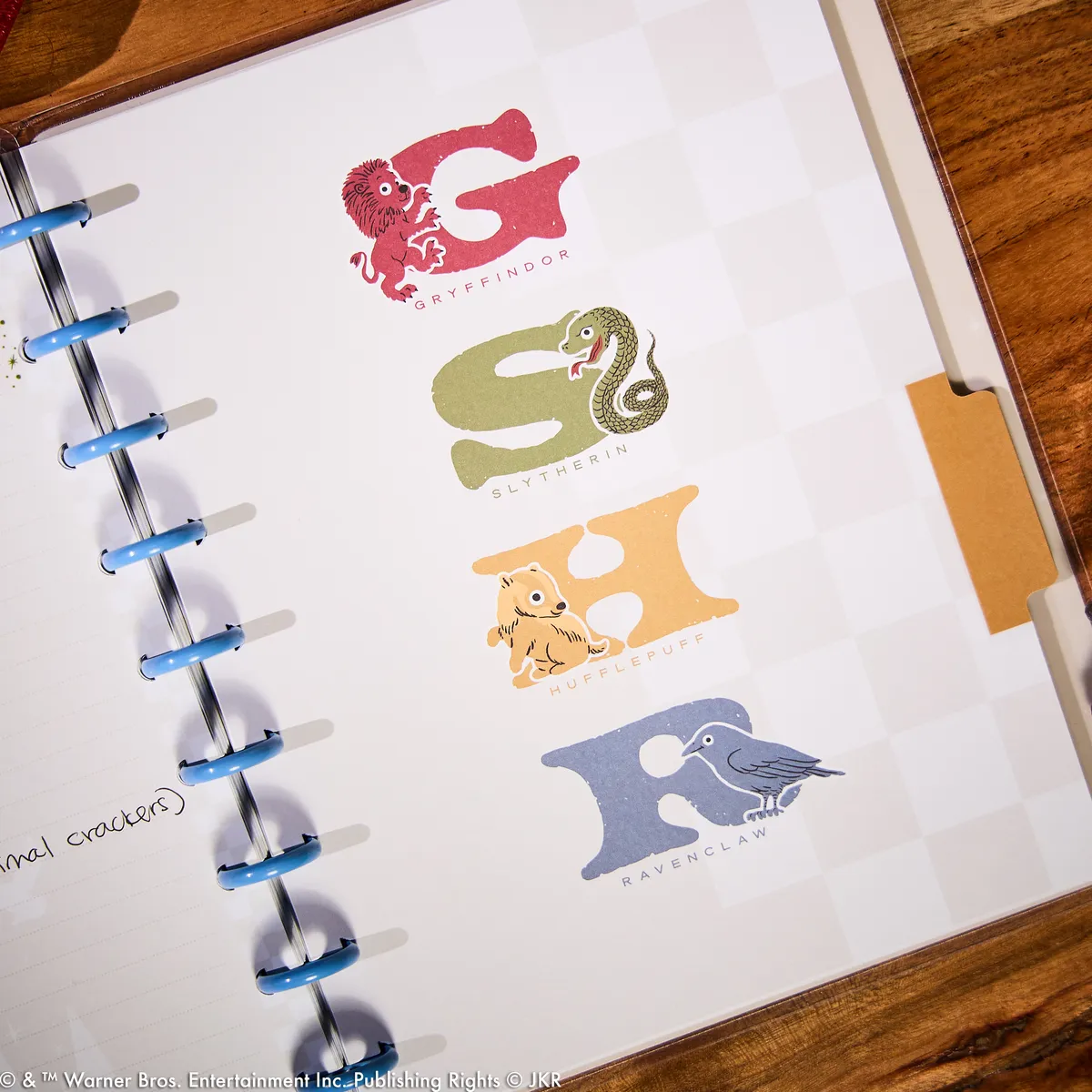 Happy Planner Harry Potter carnet Classic pointillé 60 feuilles