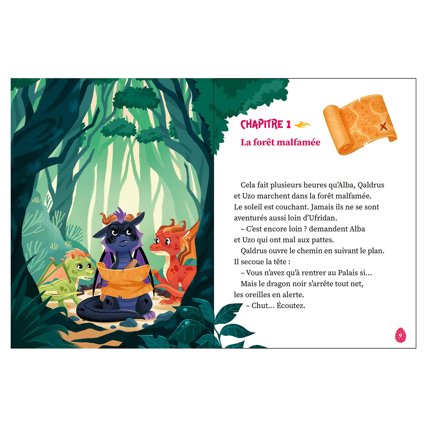 Frigobloc Un, deux, trois Dragons Tome 1 roman 8-12 ans