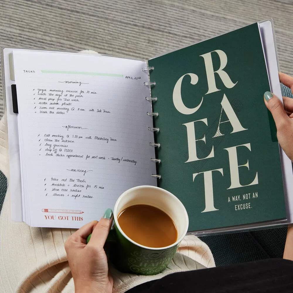 Happy Planner Brave Inspired Teacher carnet Big pointillé