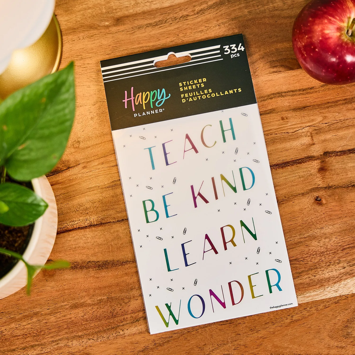 Happy Planner Classroom Plans stickers école 10 planches