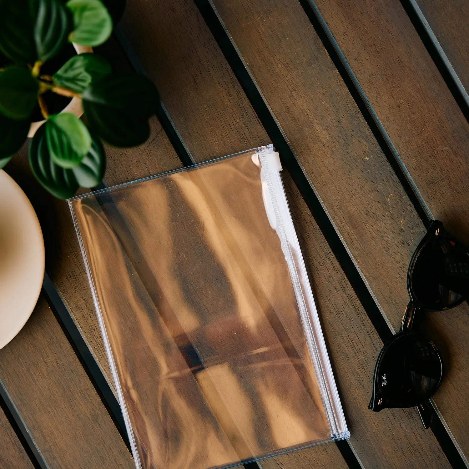 Happy Planner Folio pochette vinyle transparent A5