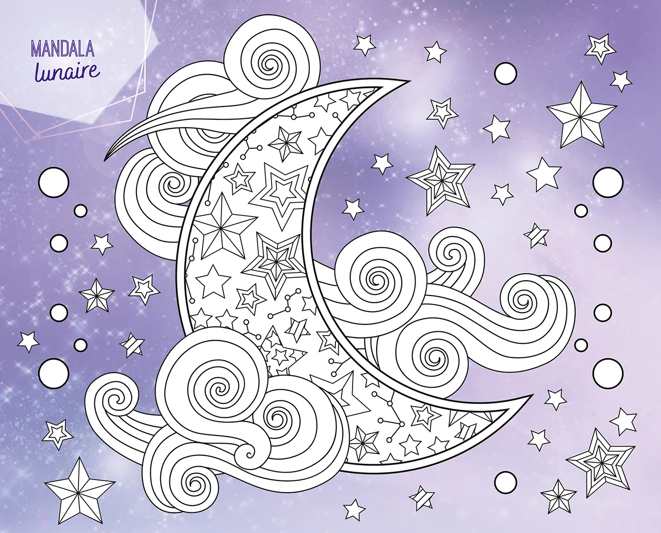 Frigobloc Licornes de rêve Magie des étoiles carnet créatif 500 stickers