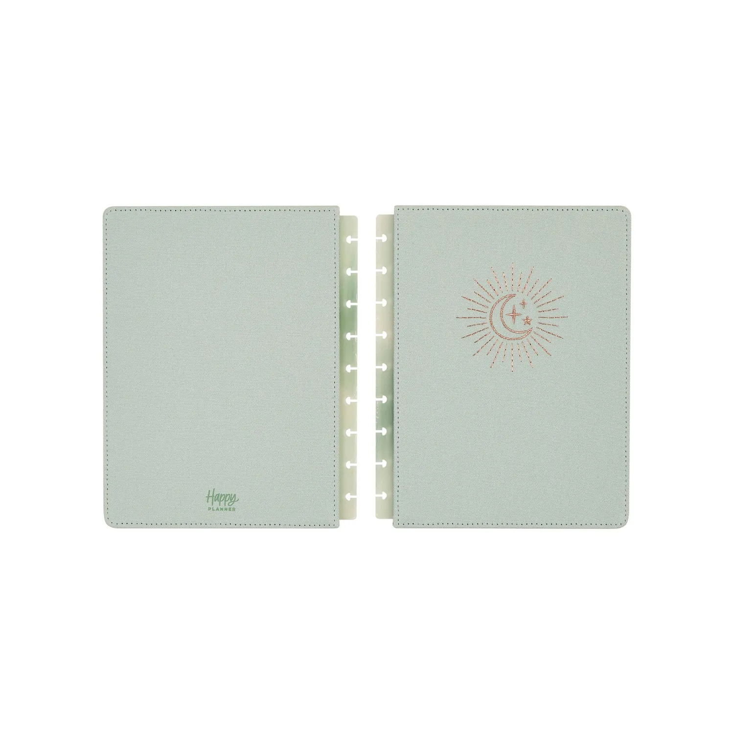 Happy Planner Starlit Glow couverture brodée Classic