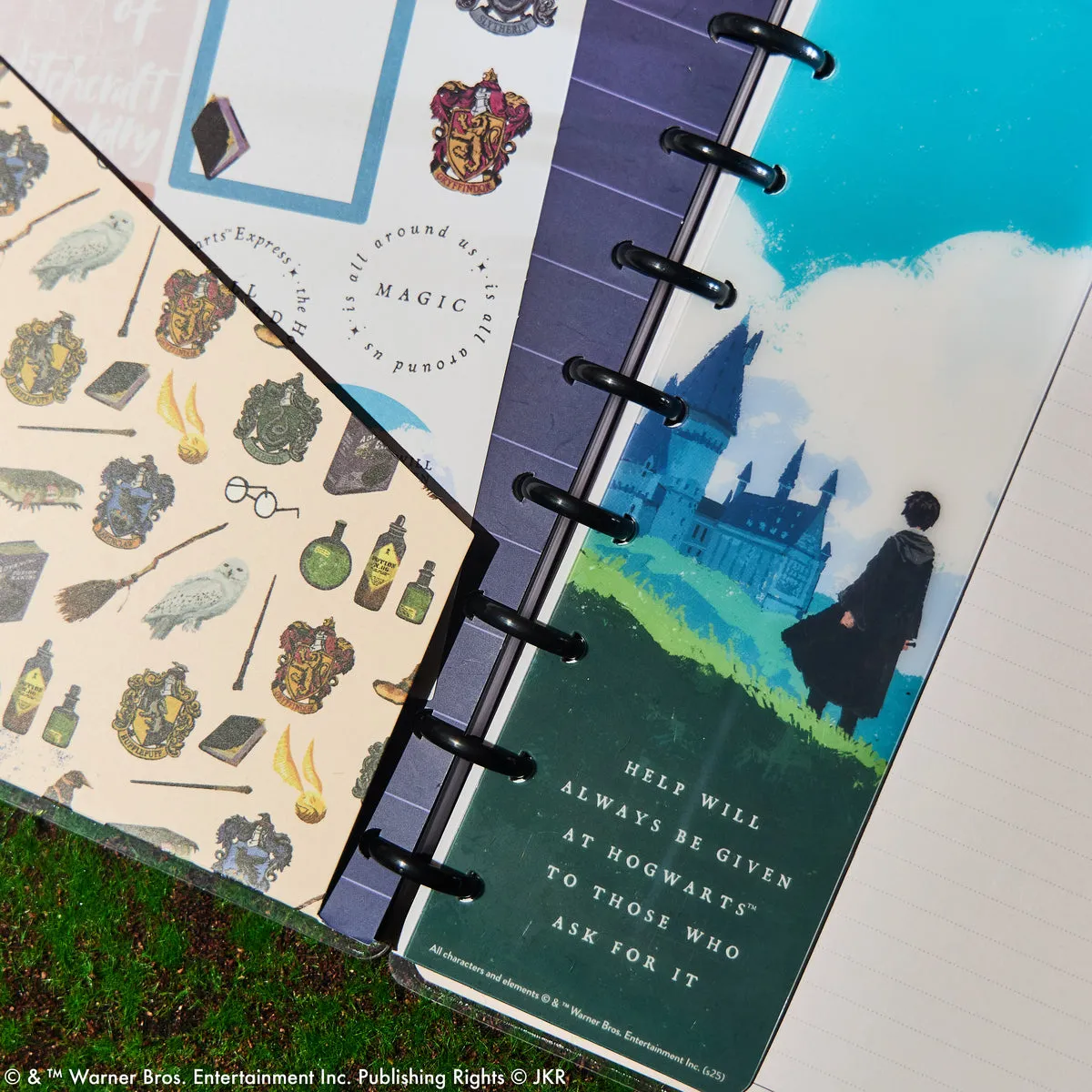 Happy Planner Harry Potter Enchanted Grounds pack accessoires Classic