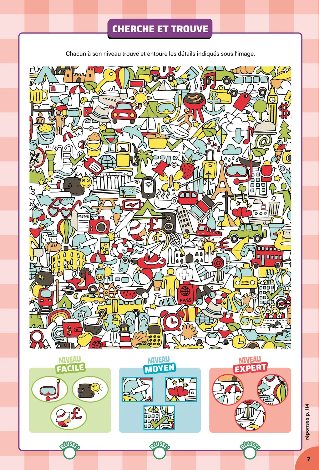 Incollables Famille 600 jeux cahier vacances