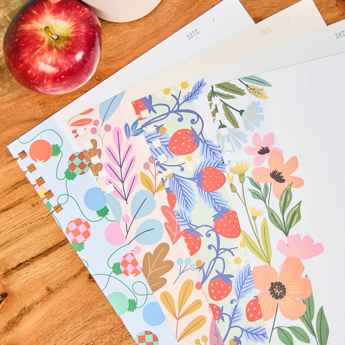 Happy Planner Teaching Seasons recharge spirale Big 40 feuilles