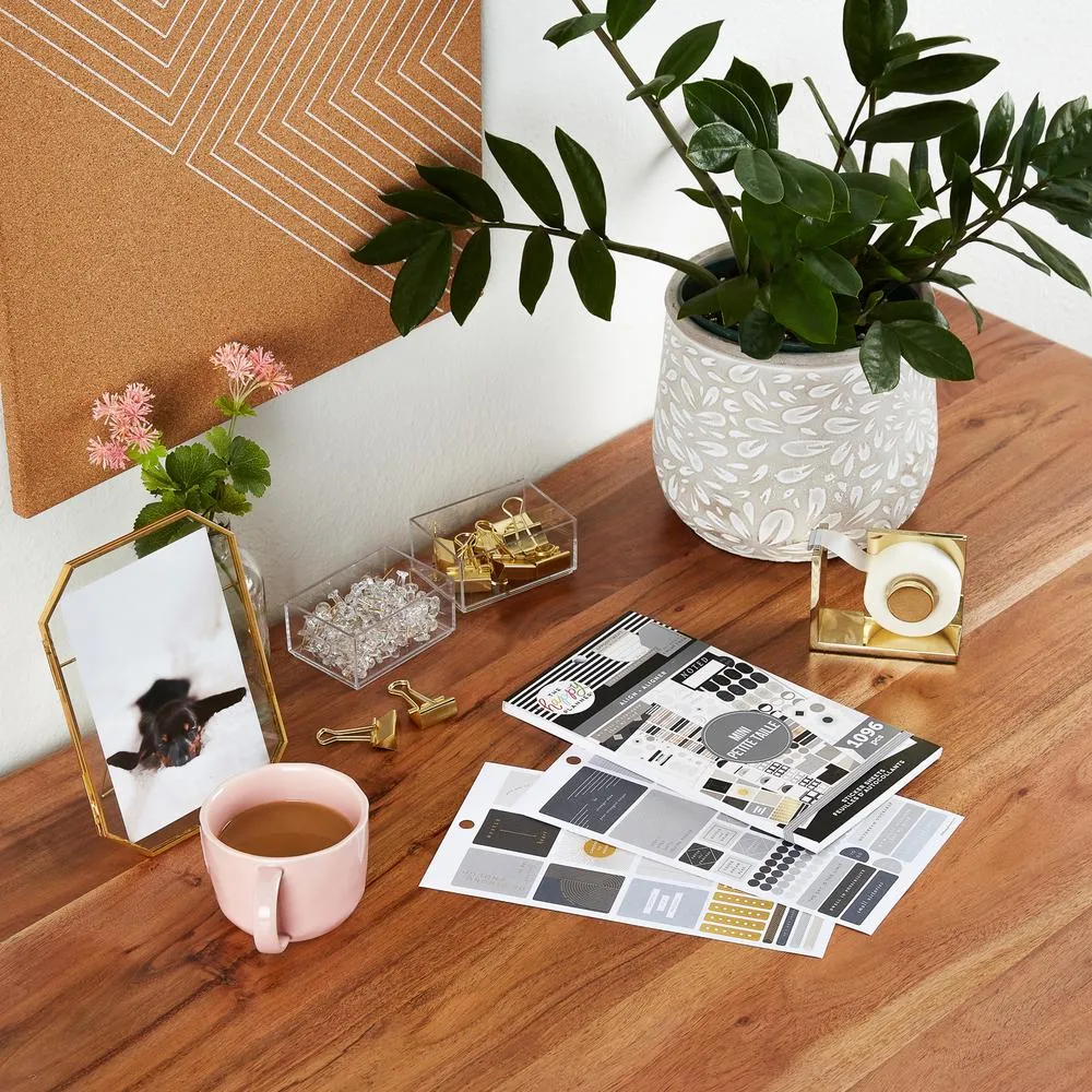 Happy Planner Align stickers Mini 30 planches 1096 pièces