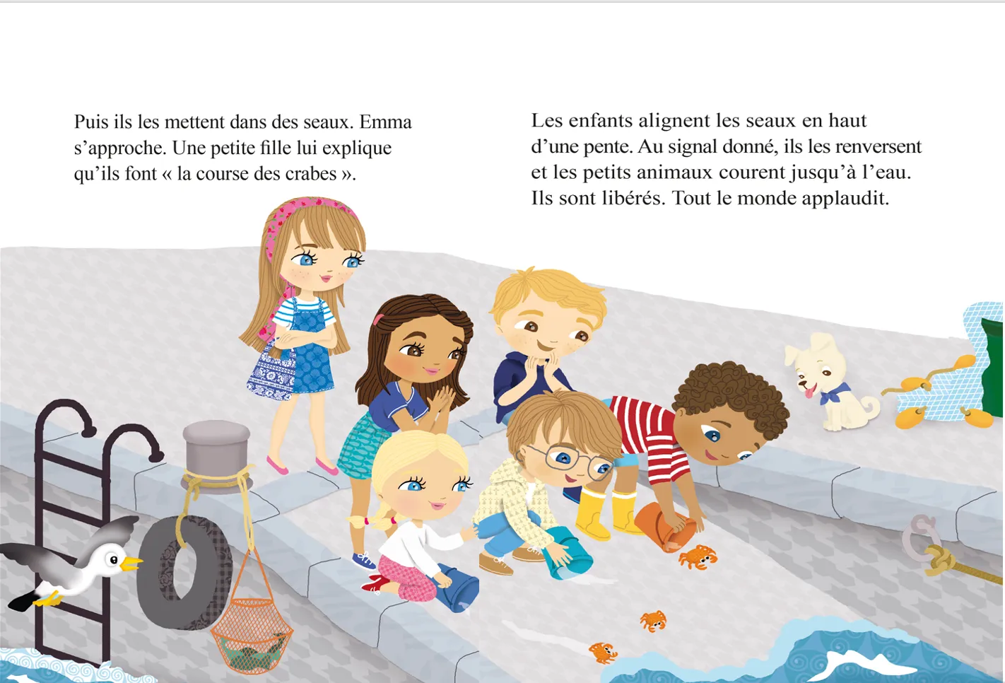 Frigobloc Minimiki Emma et la légende de la sirène roman 6 ans