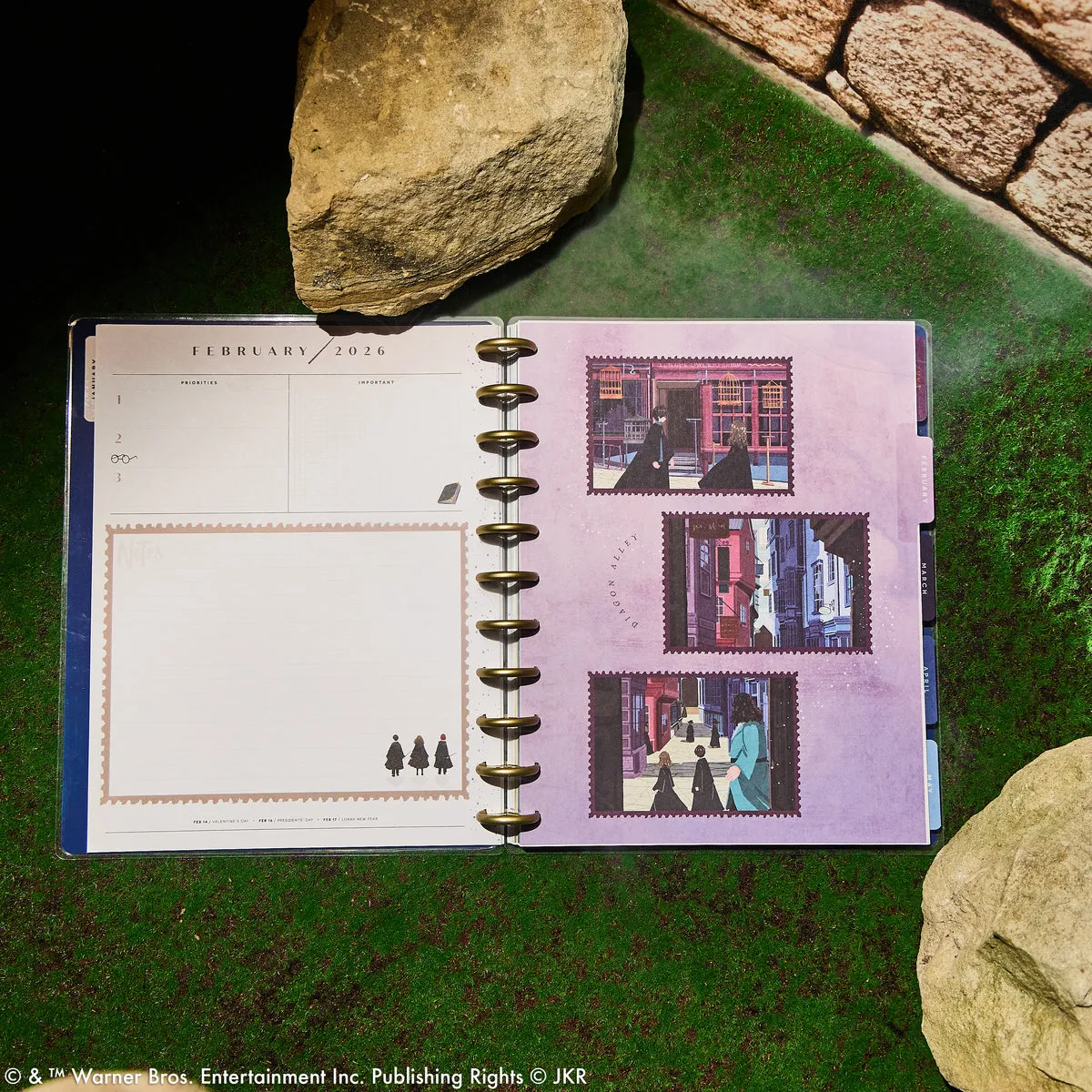 Me & my big ideas Harry Potter Enchanted Grounds agenda 2026 Big
