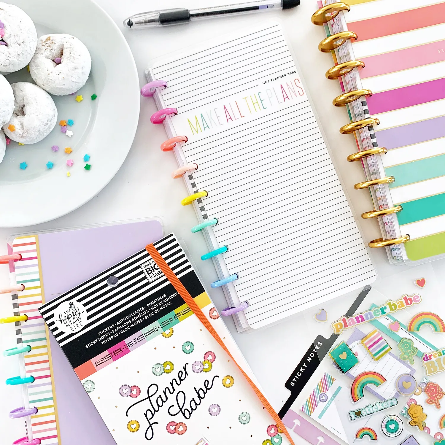 Happy Planner Planner Babe stickers enamel 30 pièces
