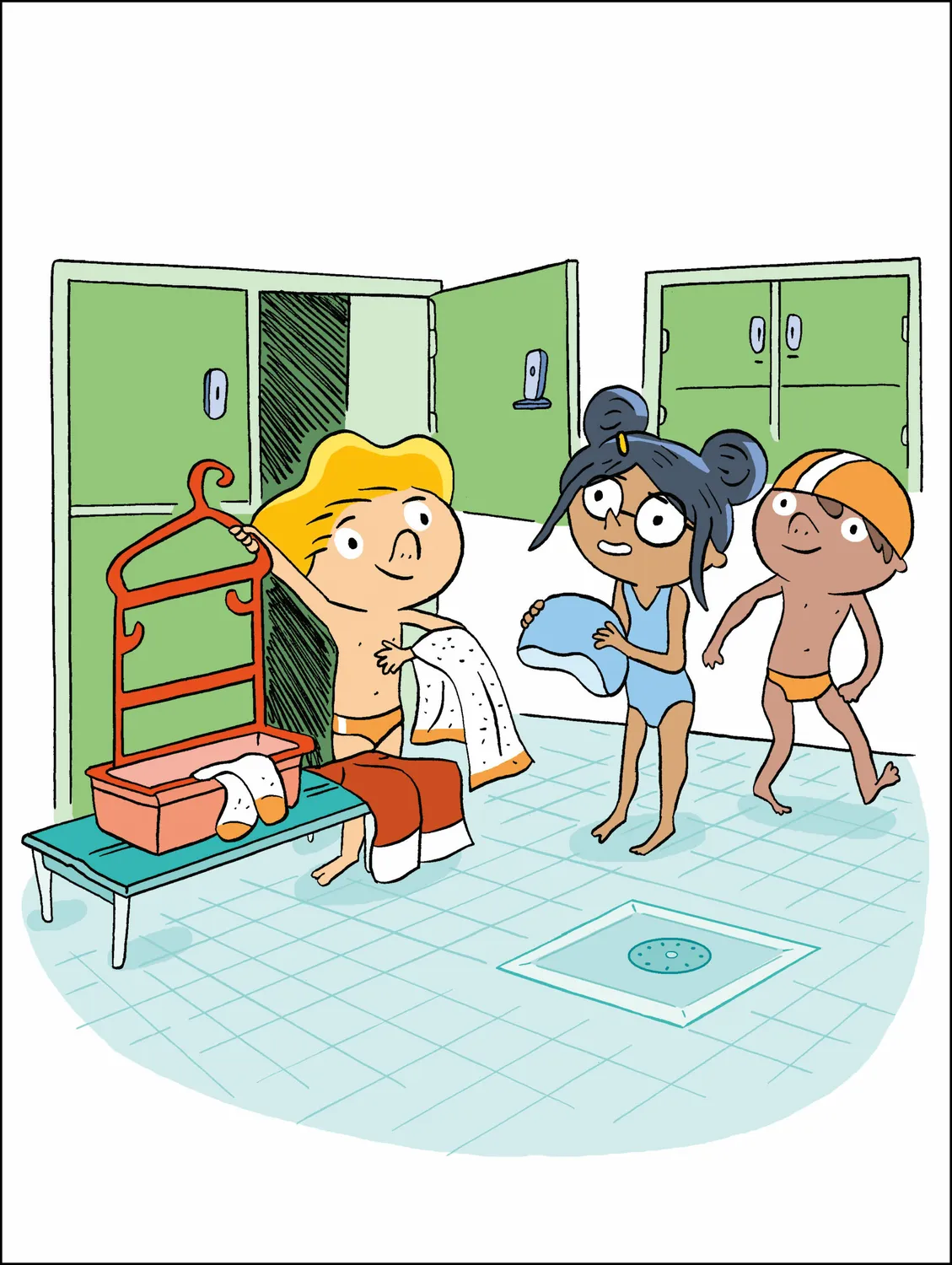 Les Incollables Les CP à la piscine Tome 21 livre niveau 2