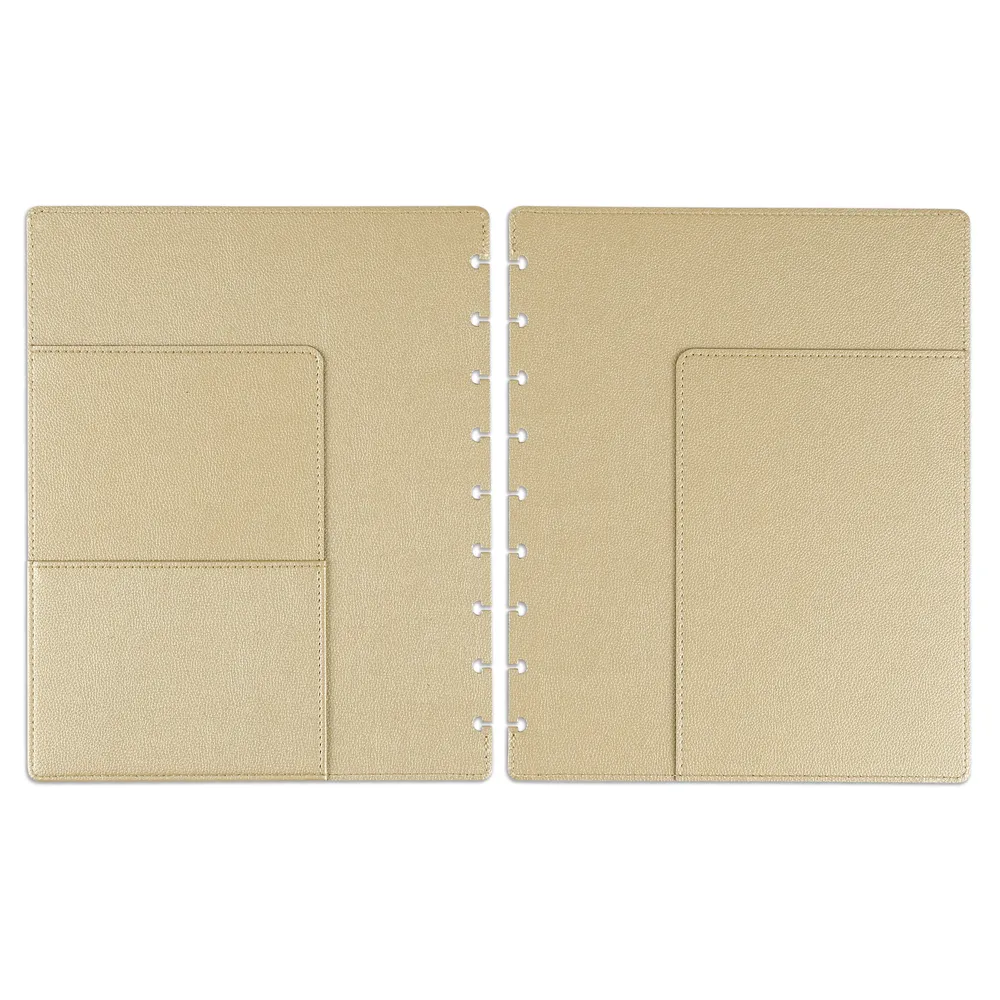 Happy Planner Classic couverture dorée faux cuir