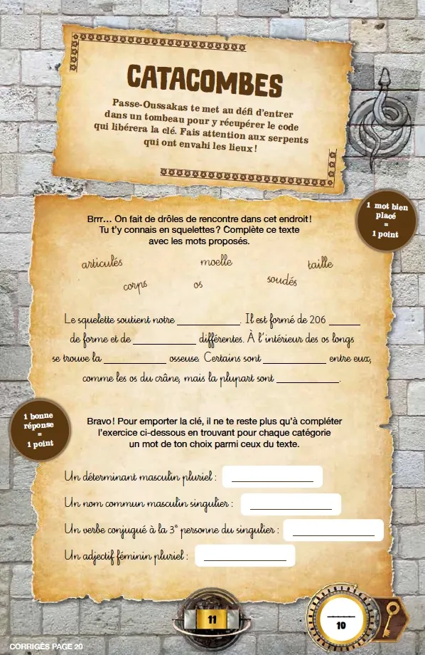 Les Incollables Fort Boyard cahier de vacances CE2 au CM1 2026
