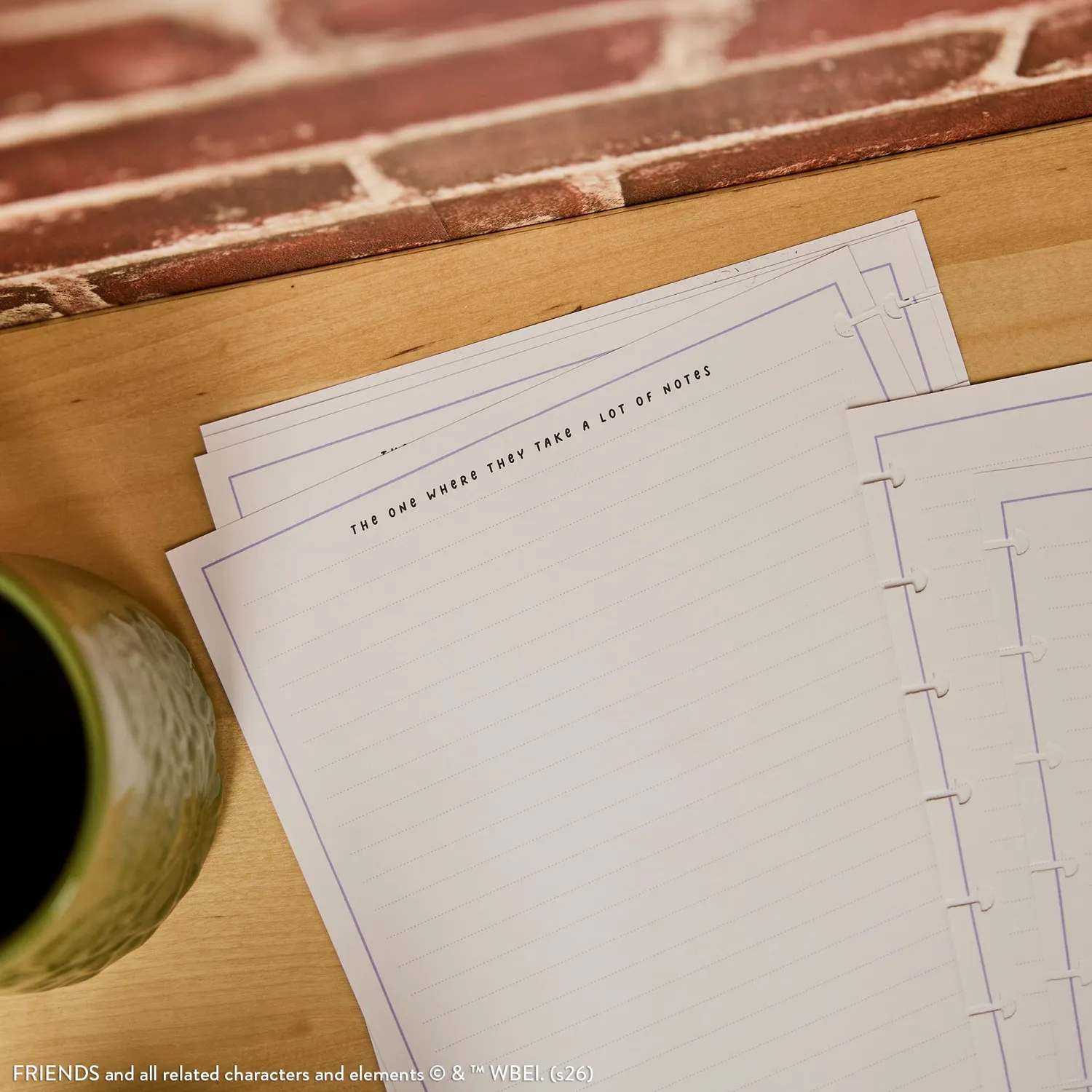Happy Planner Friends papier recharge Classic 40 feuilles