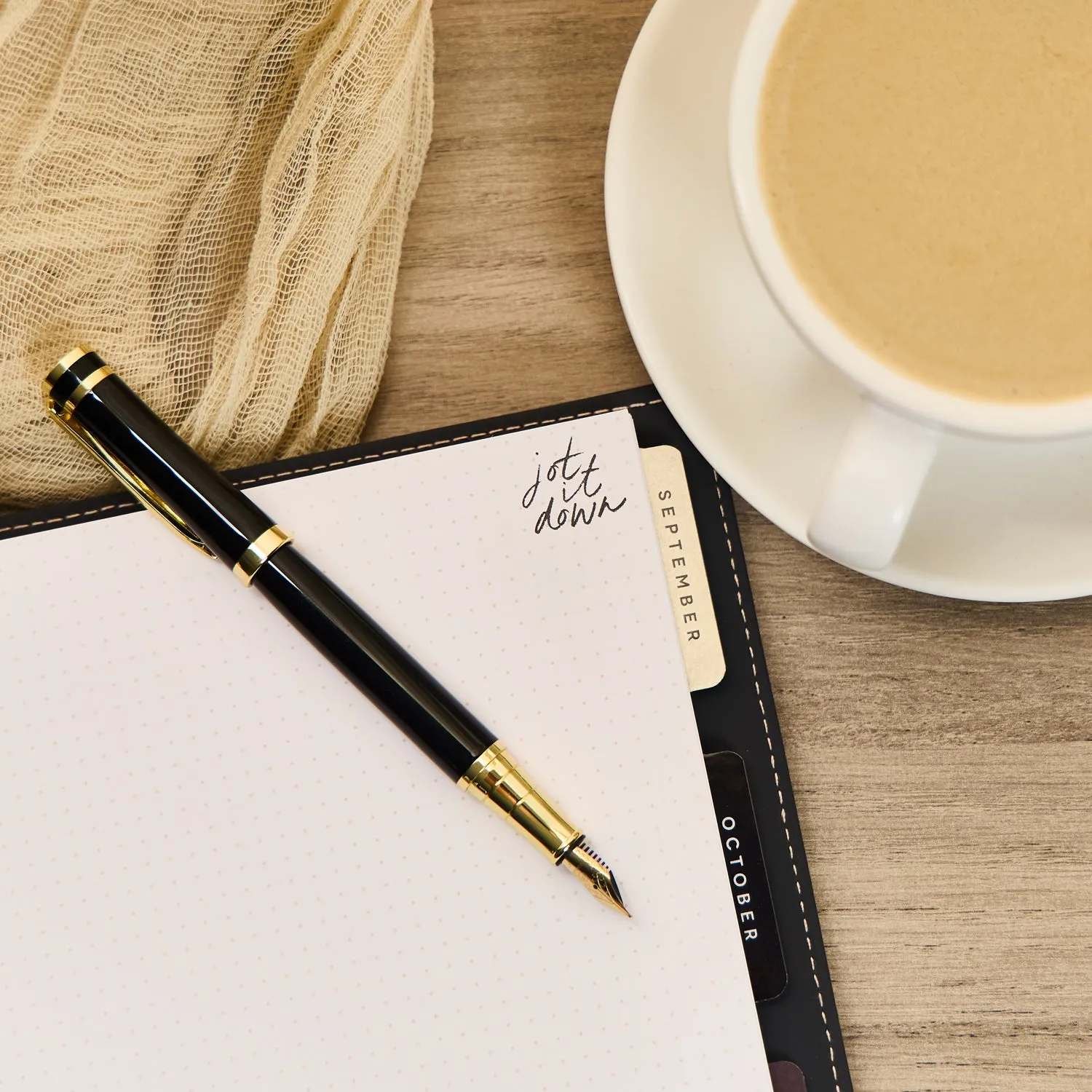 Happy Planner Modern Charm recharge pointillée Classic 40 feuilles