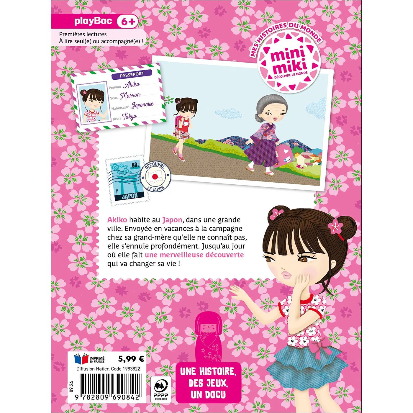 Minimiki Le jardin secret d’Akiko livre Japon dès 6 ans