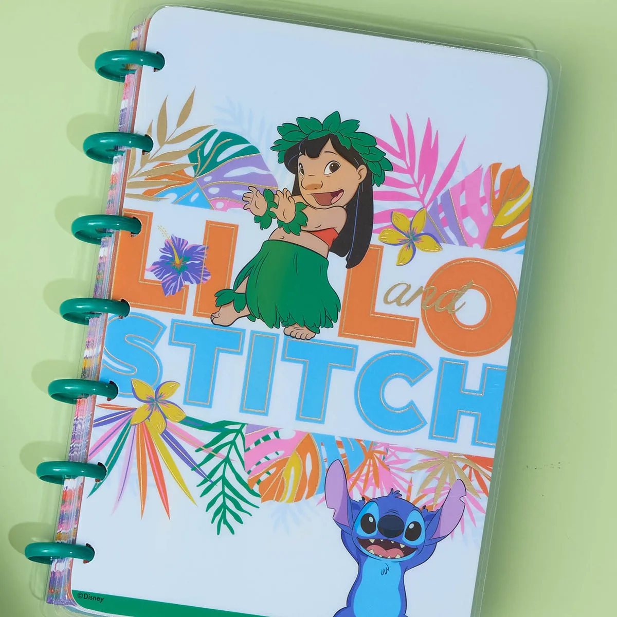 Happy Planner Disney Lilo & Stitch carnet Mini 60 feuilles ligné