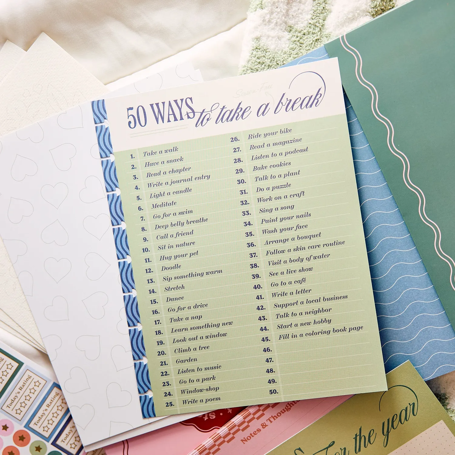 Happy Planner Screen Free Society kit activités Classic créatif