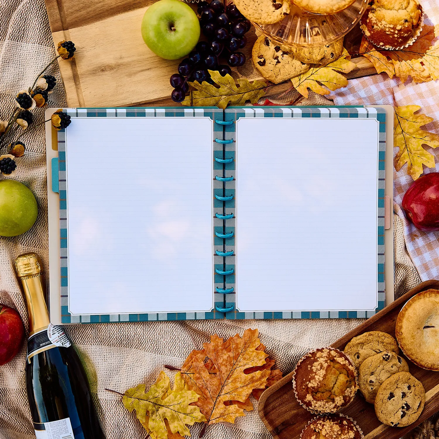 Happy Planner Fall Picnic carnet ligné Big floral 60