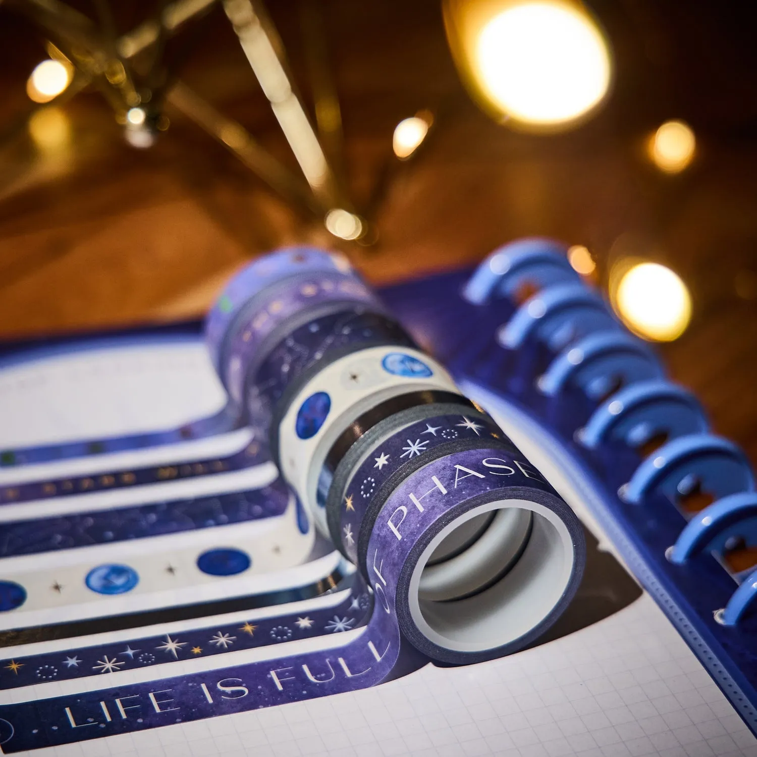 Happy Planner Star Signs washi tape 7 rouleaux zodiaque