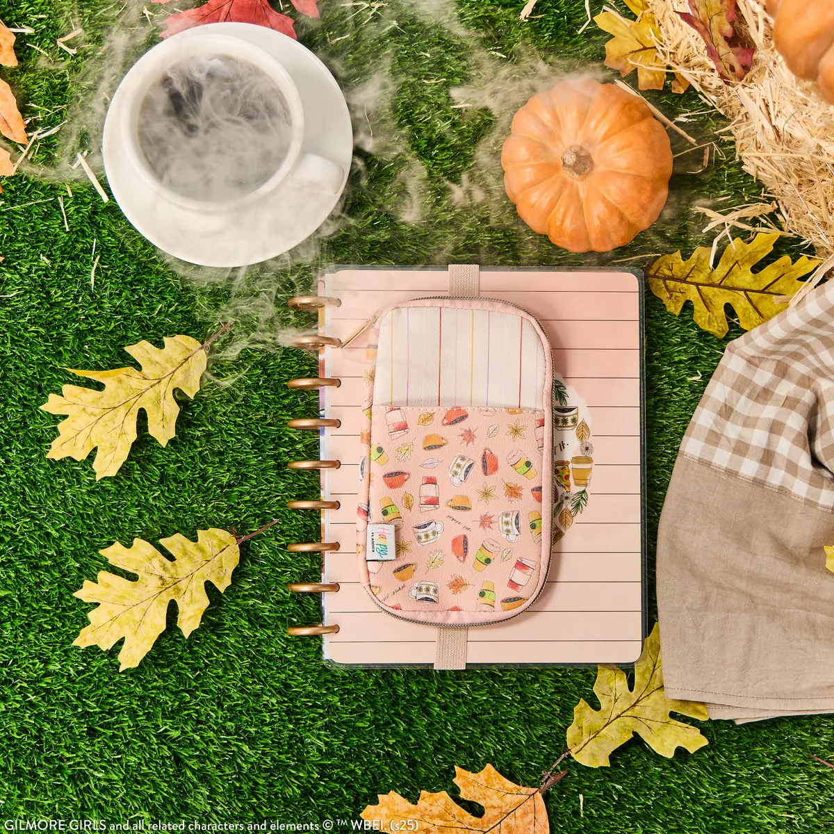 Happy Planner Gilmore Girls trousse Classic café automne