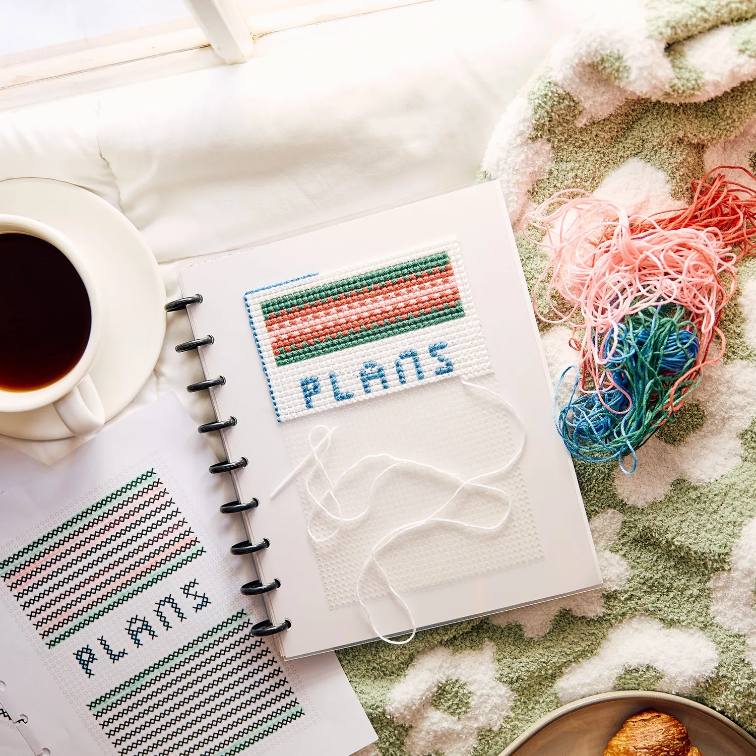 Happy Planner Screen Free Society couverture à broder Classic