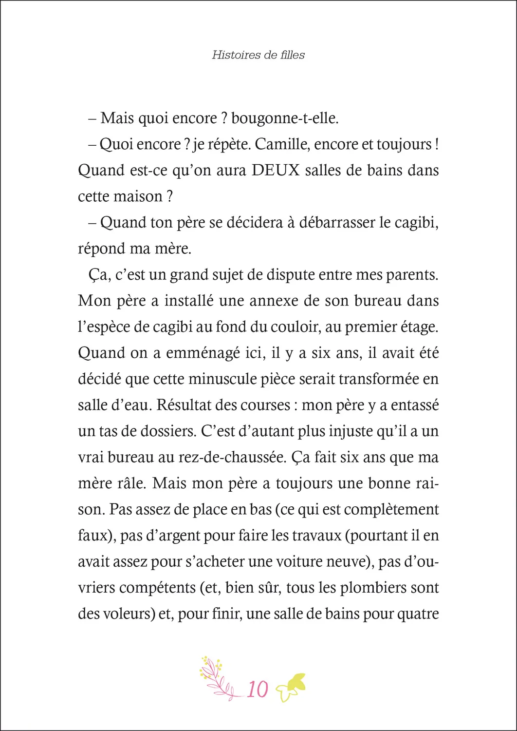 Frigobloc Moi Pénélope Alors c'est ça l'amour Tome 3 roman fille