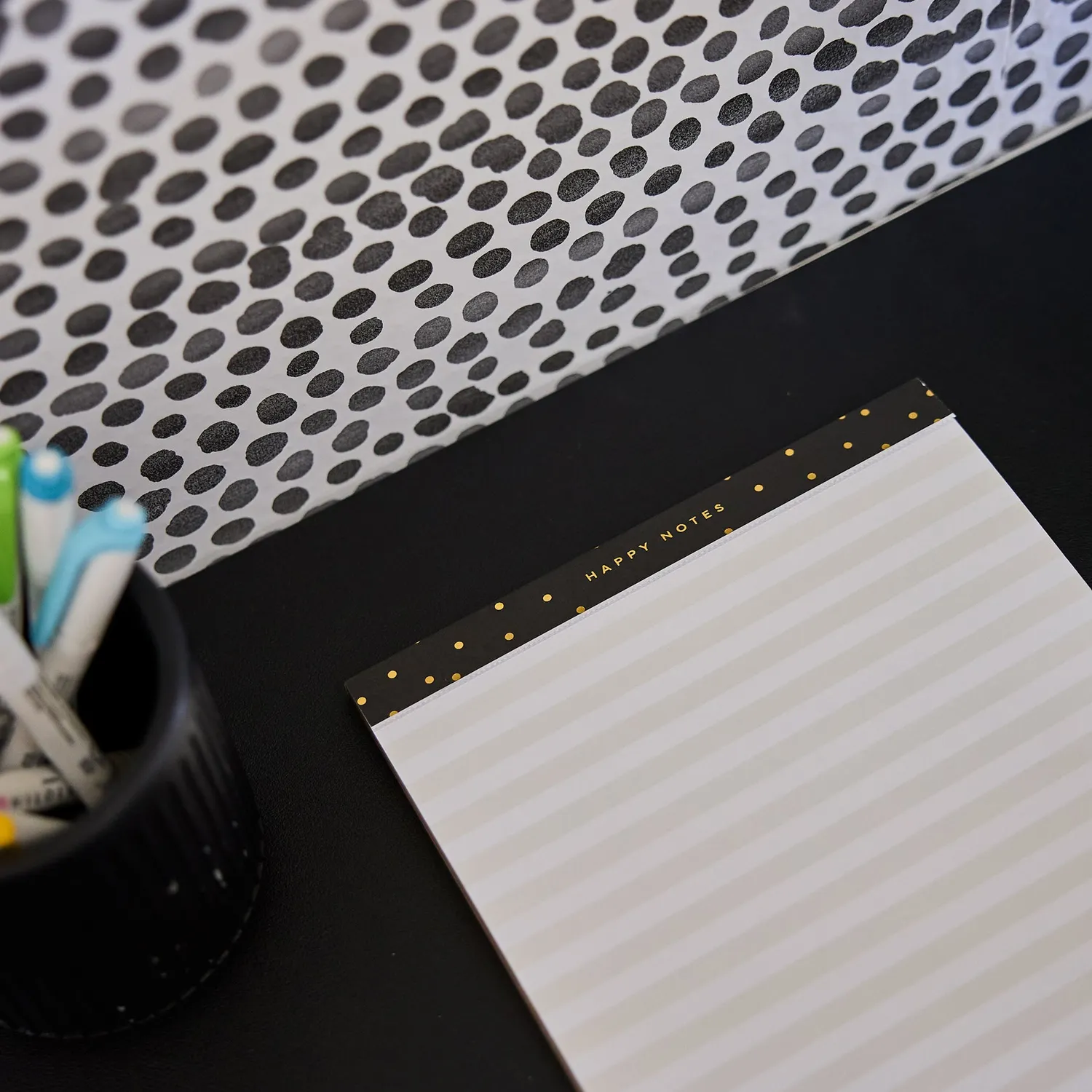 Happy Planner Love L+S bloc-notes Classic ligné 52 pages doré