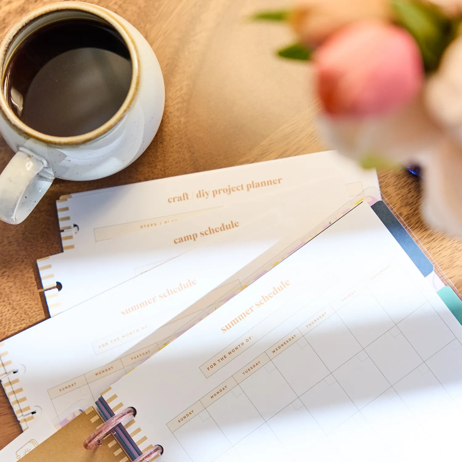 Happy Planner Parenting School's Out extension Classic été