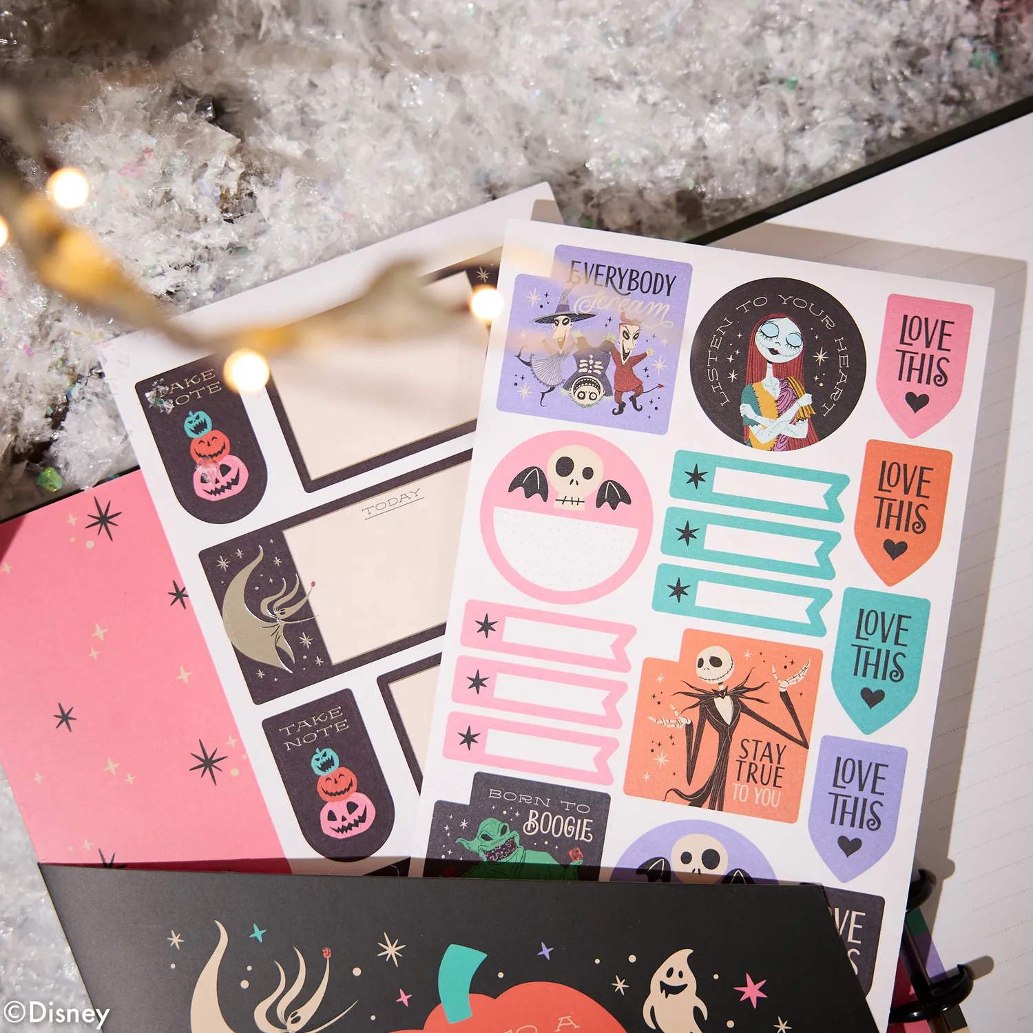 Happy Planner Nightmare Before Christmas Classic pack accessoires