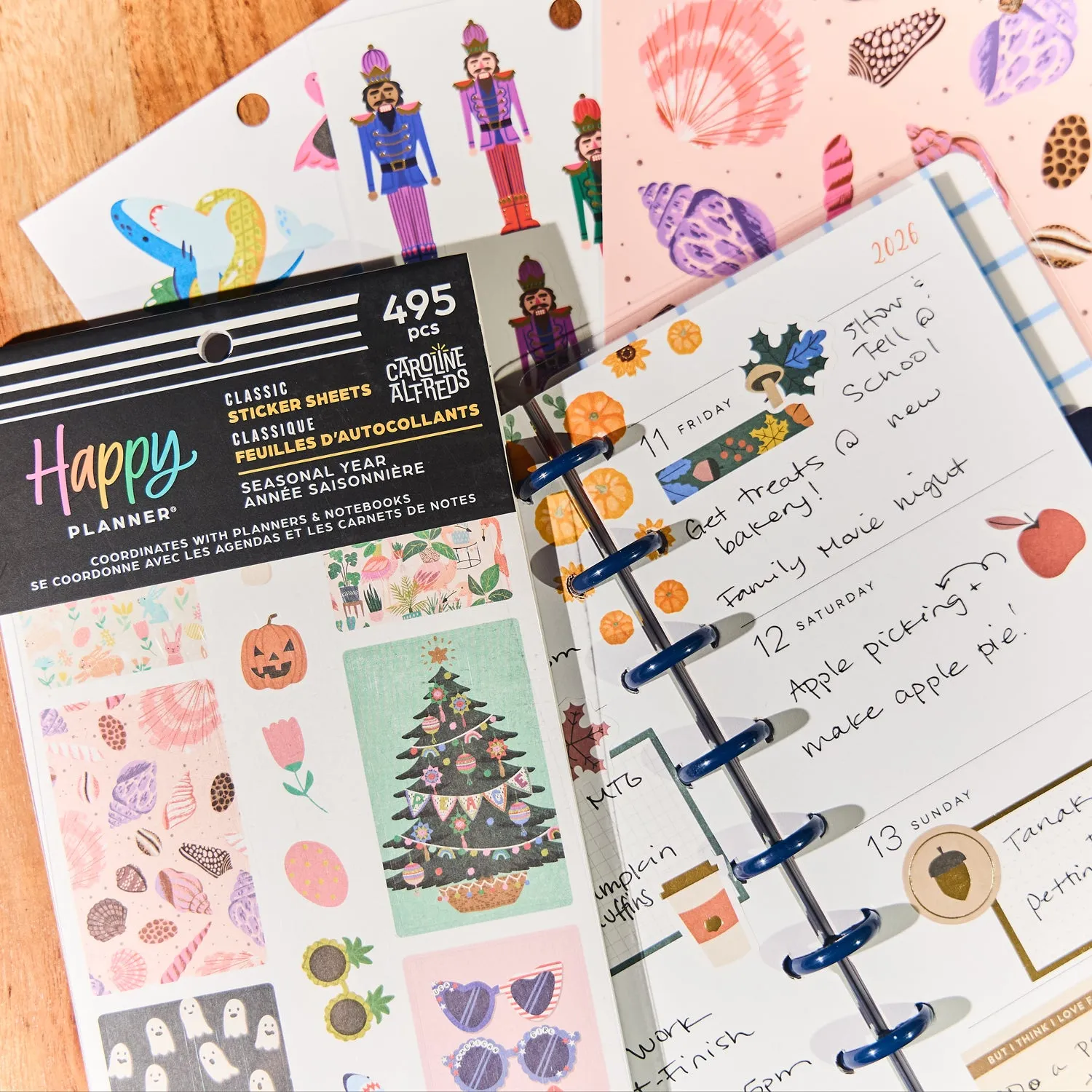 Me & my big ideas Seasonal Year stickers value pack 30 feuilles