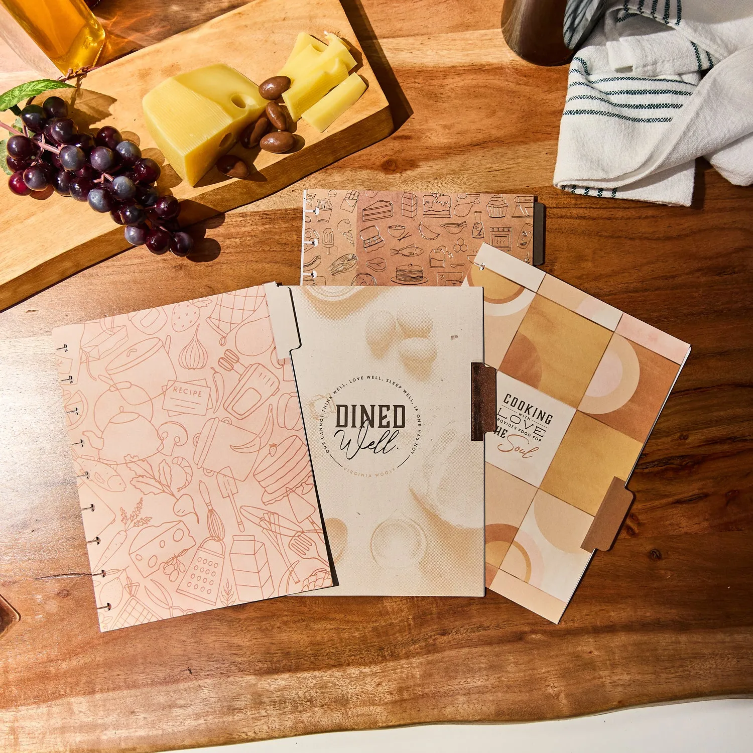 Happy Planner Rustic Roots extension menus Classic 4 mois sans date