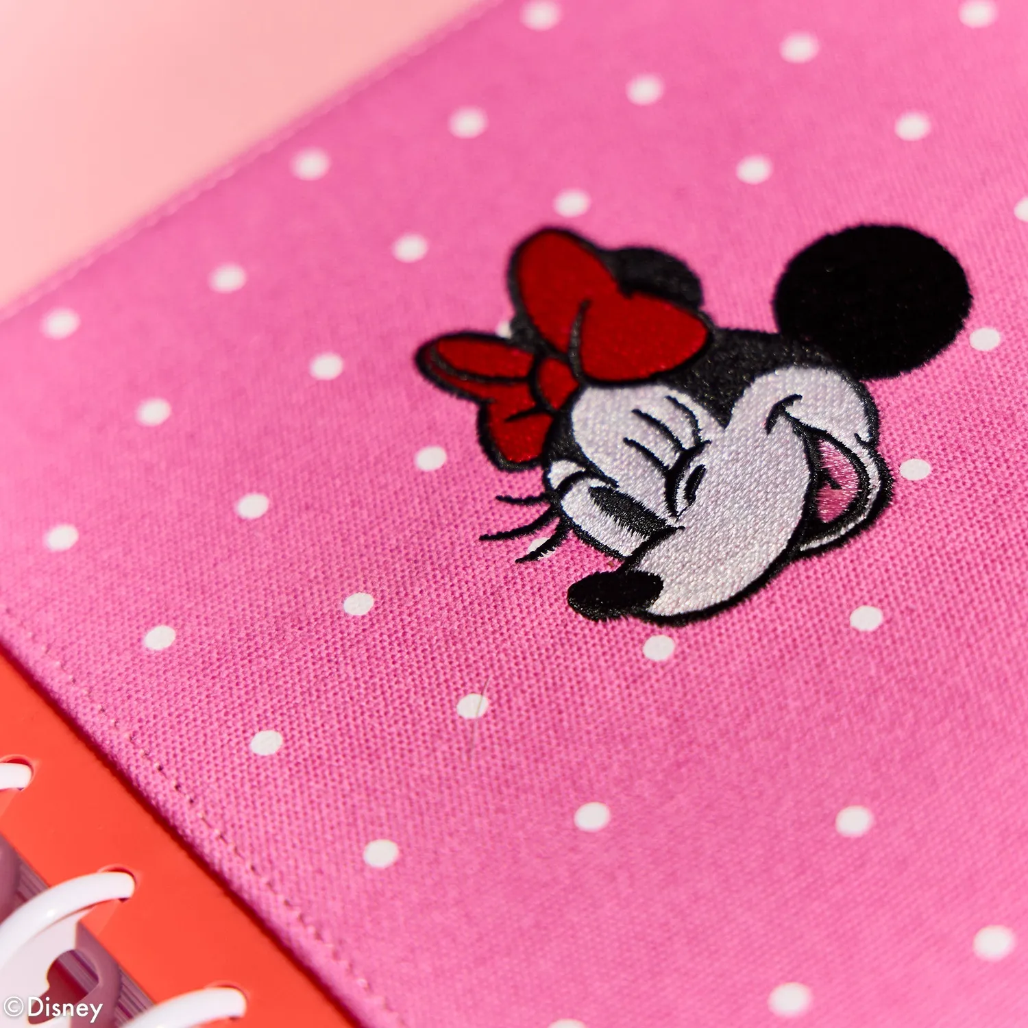 Happy Planner Minnie Bow agenda vertical non daté rose