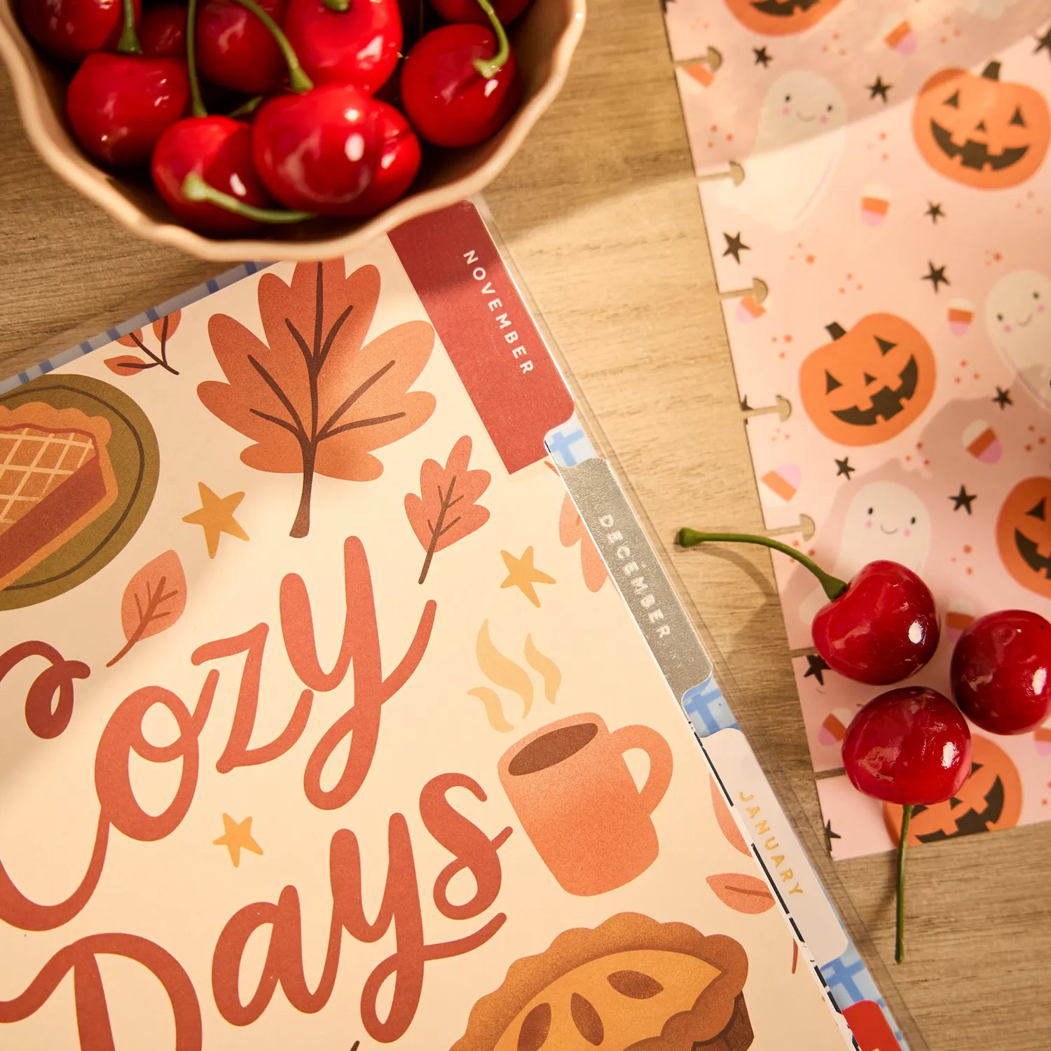 Happy Planner A Festive Year Classic agenda spiral dashboard 12 mois