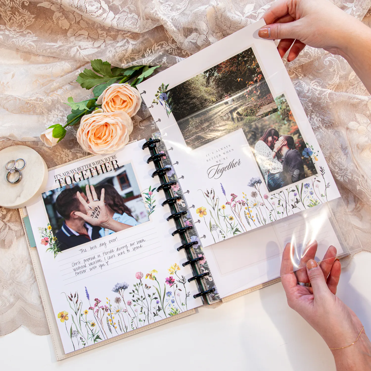 Happy Planner Everyday protège-pages Big lot de 12 transparent