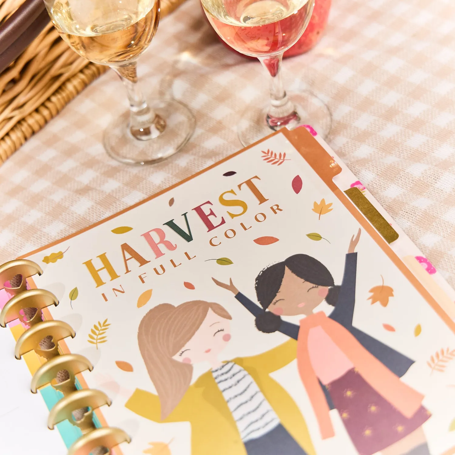 Happy Planner Squad Goals agenda vertical 12 mois non daté