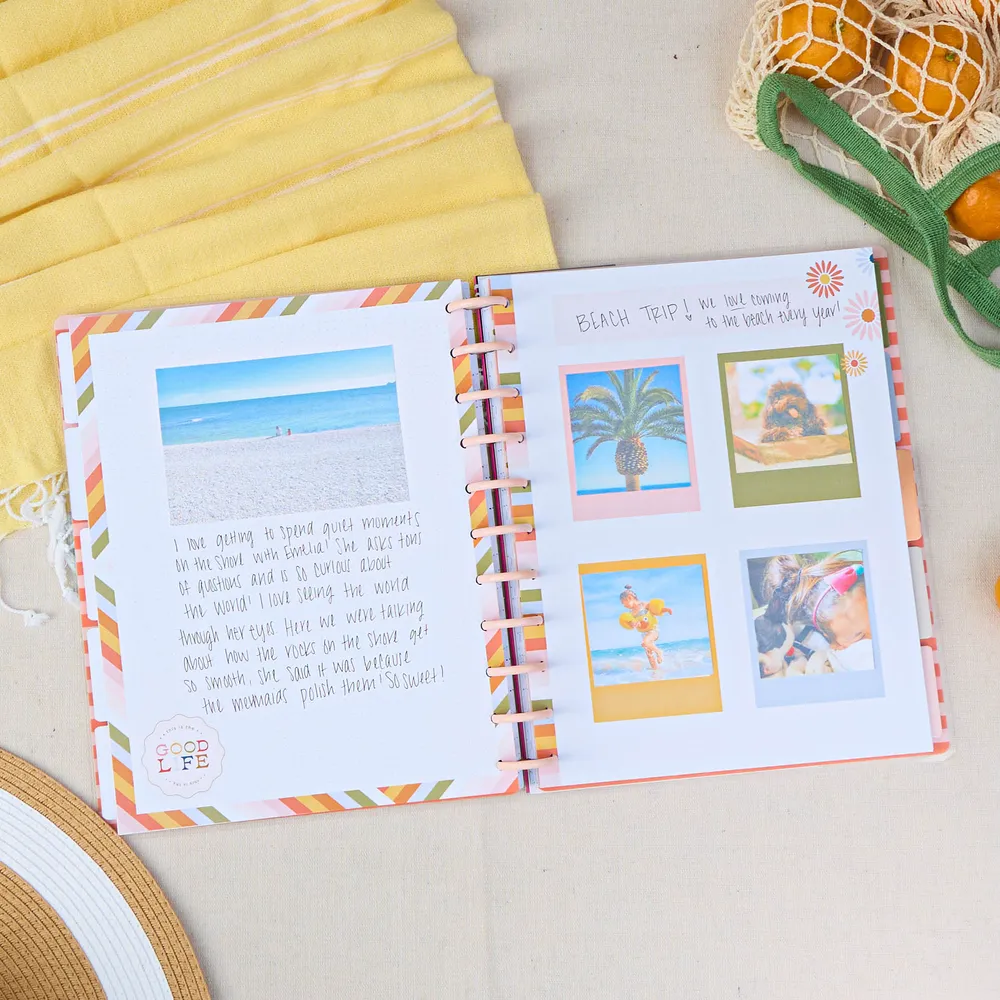 Happy Planner Simple Joys big extension album 4 mois 104 pièces