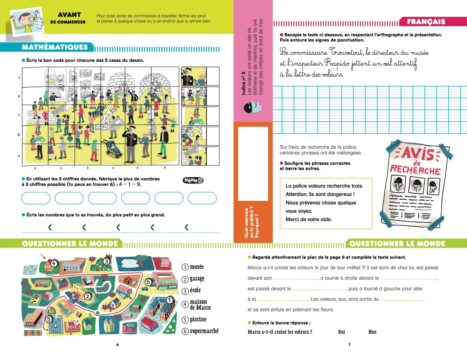 Les Incollables cahier de vacances CE1 au CE2 7-8 ans