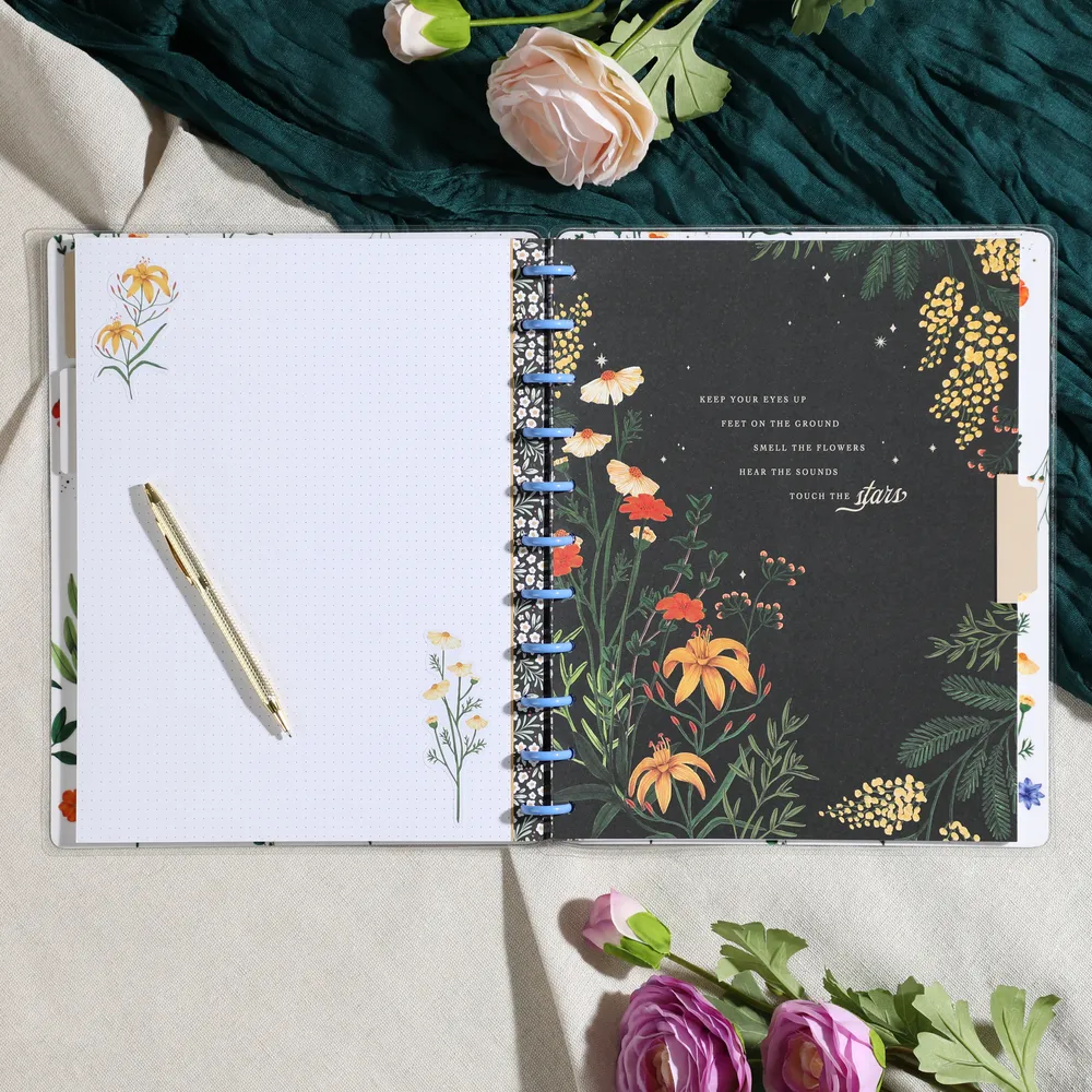 Me & my big ideas Happy Notes Moody Blooms carnet Big 60 feuilles