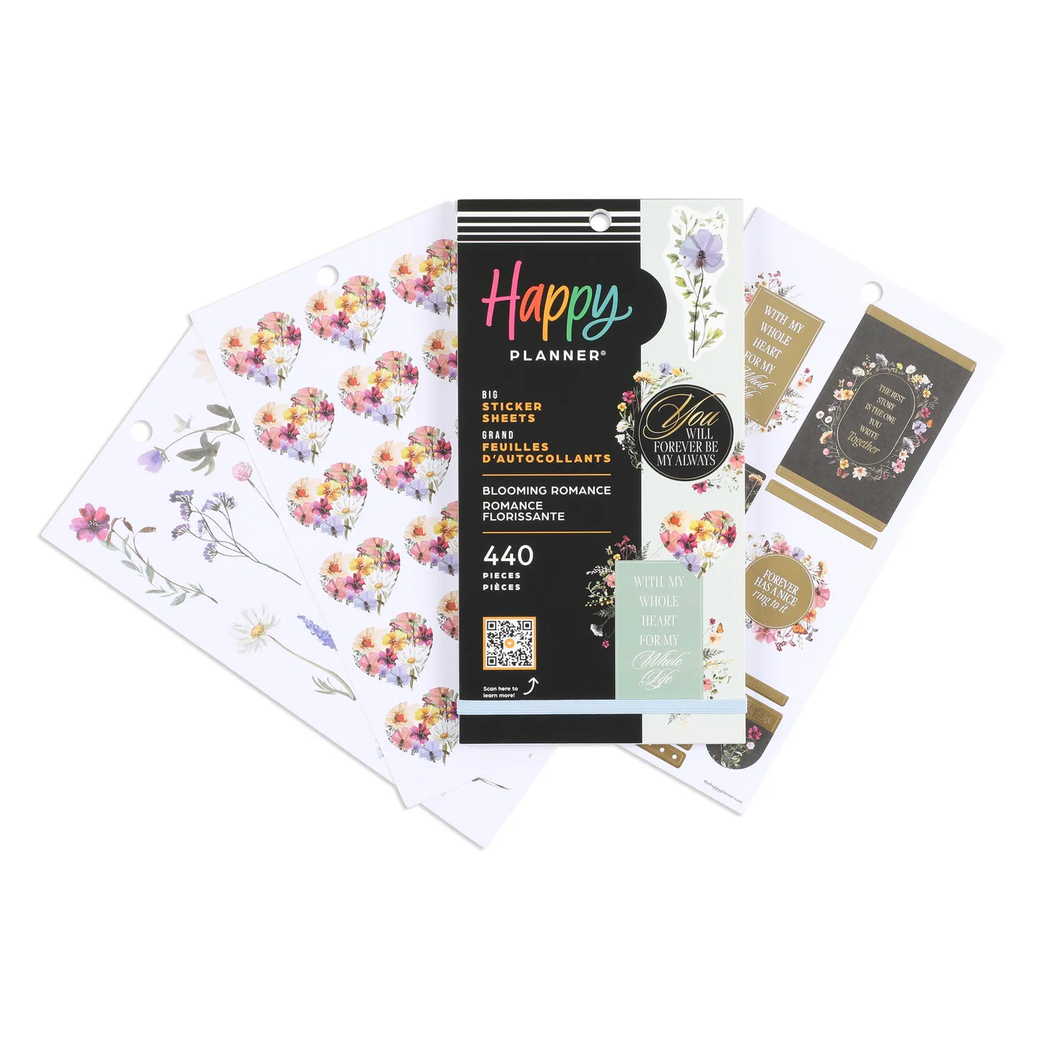 Me & my big ideas Value Pack Blooming Romance Wedding stickers Big