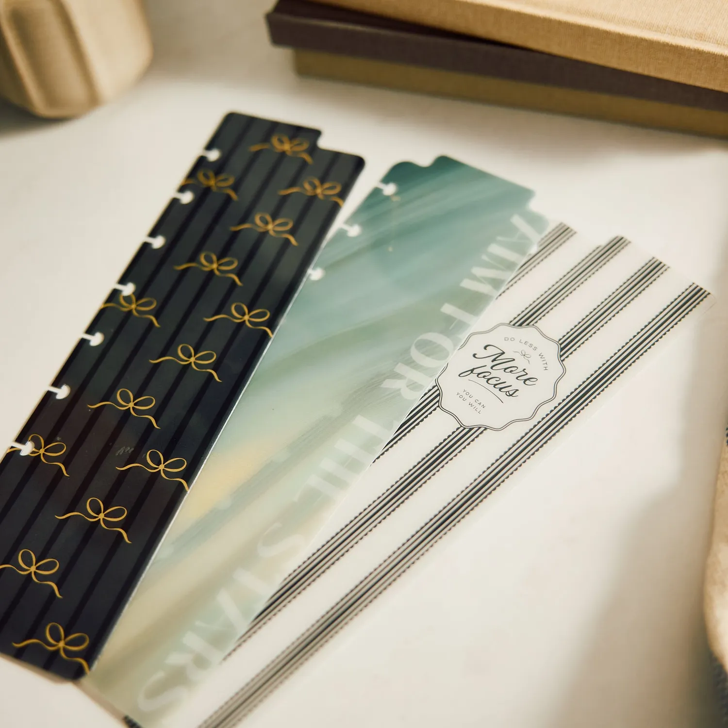 Happy Planner Modern Balance marque-pages classic lot de 3